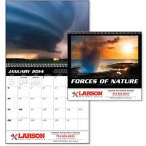 Custom Printed Forces of Nature Appointment Calendars