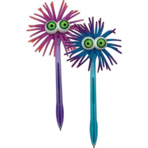 Frizzy Eyes Fun Pens, Custom Imprinted With Your Logo!