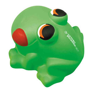 Frog Stressball Squeezies, Custom Printed With Your Logo!