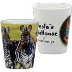 Full Color Shot Glasses, Custom Imprinted With Your Logo!