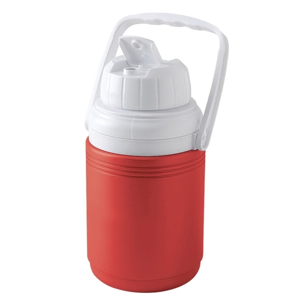 Spout Lid Beverage Jugs, Personalized With Your Logo!