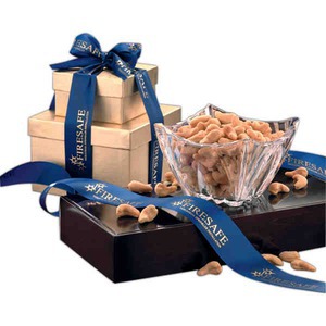 Designer Tins Food Gift Sets, Customized With Your Logo!