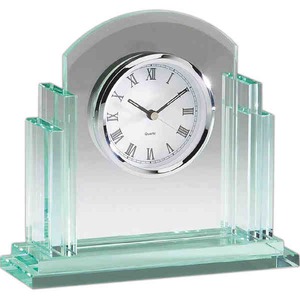 Glass Clocks, Custom Decorated With Your Logo!