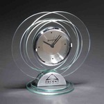 Custom Decorated Glass Clocks
