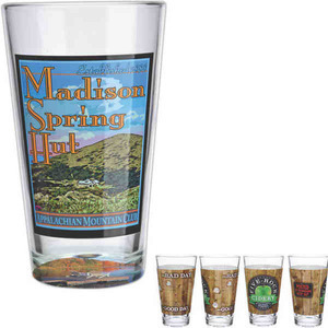 Glass Pint Glasses, Custom Imprinted With Your Logo!