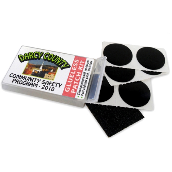 Bicycle Tire Tube Patch Kits, Custom Printed With Your Logo!