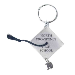 Graduation Themed Keychains, Custom Printed With Your Logo!