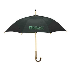 Green Environmentally Friendly Umbrellas, Custom Printed With Your Logo!