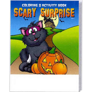 Halloween Holiday Coloring Activity Books, Custom Printed With Your Logo!