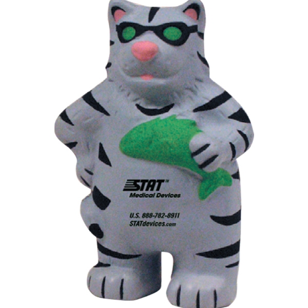 Cat Stress Reliever, Custom Imprinted With Your Logo!