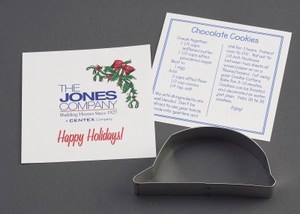 Hard Hat Stock Shaped Cookie Cutters, Custom Designed With Your Logo!