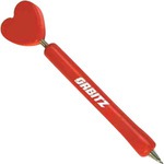 Custom Printed Heart Fun Pens