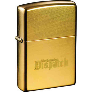 High Polish Brass Zippo Lighters, Personalized With Your Logo!