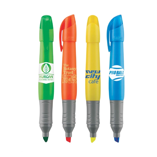 BIC Brite Liner Grip Highlighters, Custom Printed With Your Logo!