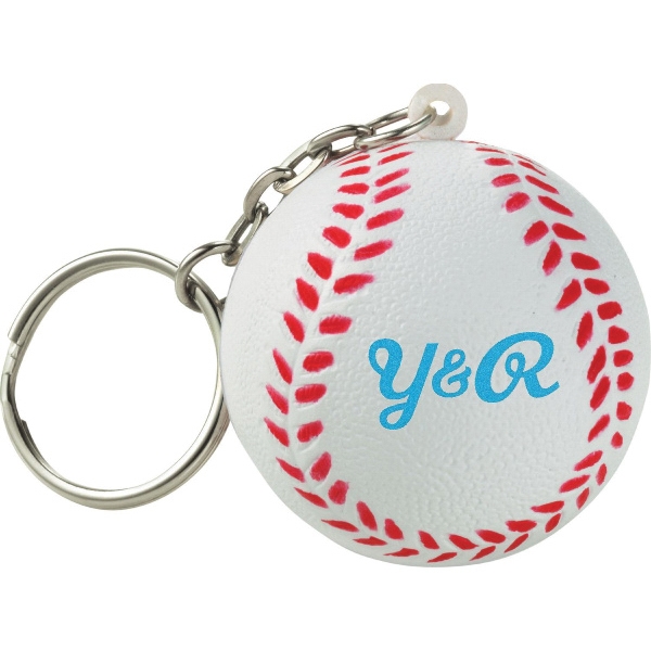 Baseball Sport Themed Keychains, Custom Printed With Your Logo!