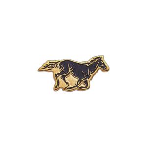 Custom Printed Horse Mascot Pins
