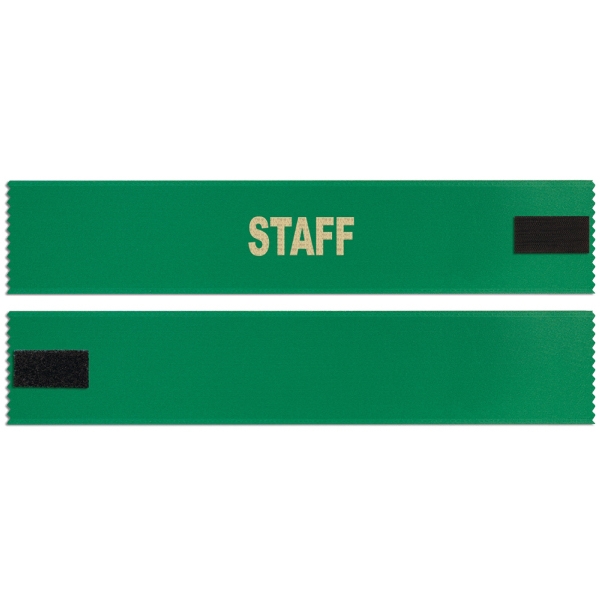 Budget Ribbon Armbands, Custom Imprinted With Your Logo!