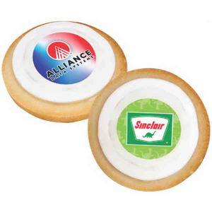 Iced Shortbread Cookies, Customized With Your Logo!