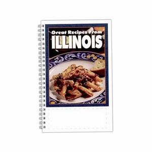 Illinois State Cookbooks, Personalized With Your Logo!