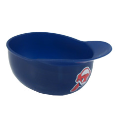 Cleveland Indians Team MLB Baseball Cap Sundae Dishes, Personalized With Your Logo!