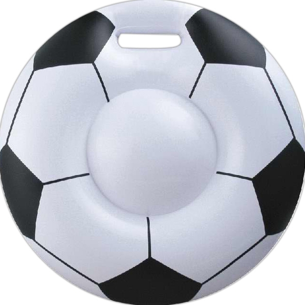Soccer Ball Inflatable Cushions, Custom Printed With Your Logo!