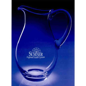 Julia Pitcher Crystal Gifts, Custom Printed With Your Logo!