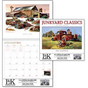 Junkyard Classics Appointment Calendars, Customized With Your Logo!