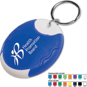 Key Tag Pill Container, Custom Printed With Your Logo!
