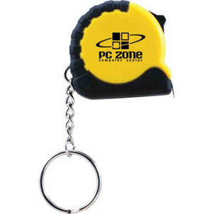 Keychain Tape Measure Tools, Custom Imprinted With Your Logo!