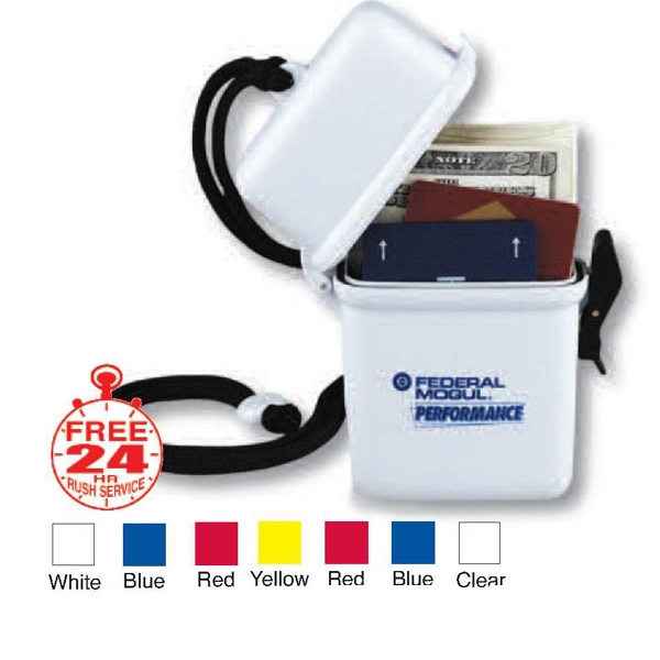 Rectangular Shaped Waterproof Containers, Custom Printed With Your Logo!