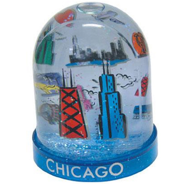 Tower Shaped Snowglobes, Custom Printed With Your Logo!