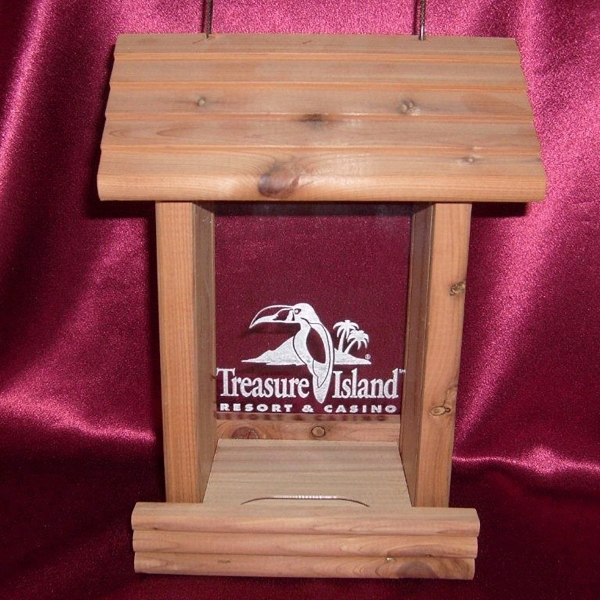 Large Bird House Feeders, Custom Decorated With Your Logo!