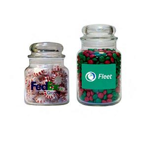 Custom Printed Candy Filled Apothecary Jars
