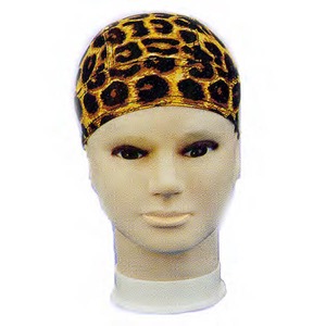 Leopard Do Rags, Custom Decorated With Your Logo!