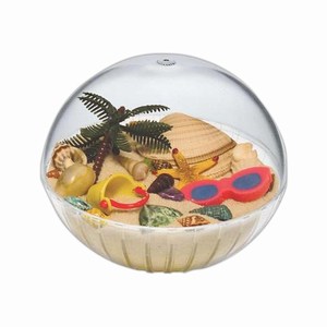 Lighted Beach Crystal Globes, Custom Imprinted With Your Logo!