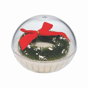 Lighted Holiday Crystal Globes, Personalized With Your Logo!