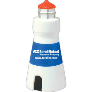 Lighthouse Stress Relievers, Custom Imprinted With Your Logo!