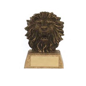 Lion Mascot Awards, Custom Engraved With Your Logo!