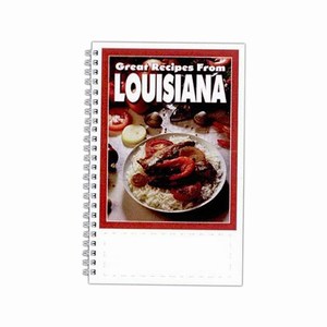 Custom Printed Louisiana State Cookbooks