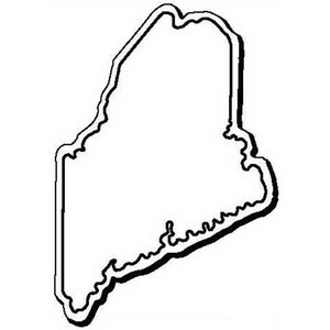 Maine Shaped Magnets, Custom Printed With Your Logo!