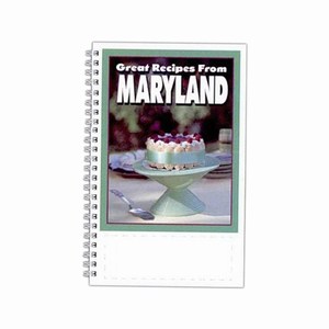 Custom Printed Maryland State Cookbooks