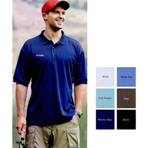 Mens Columbia Golf Polo Shirts, Custom Embroidered With Your Logo!