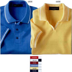Custom Printed Mens Cross Creek Golf Polo Shirts