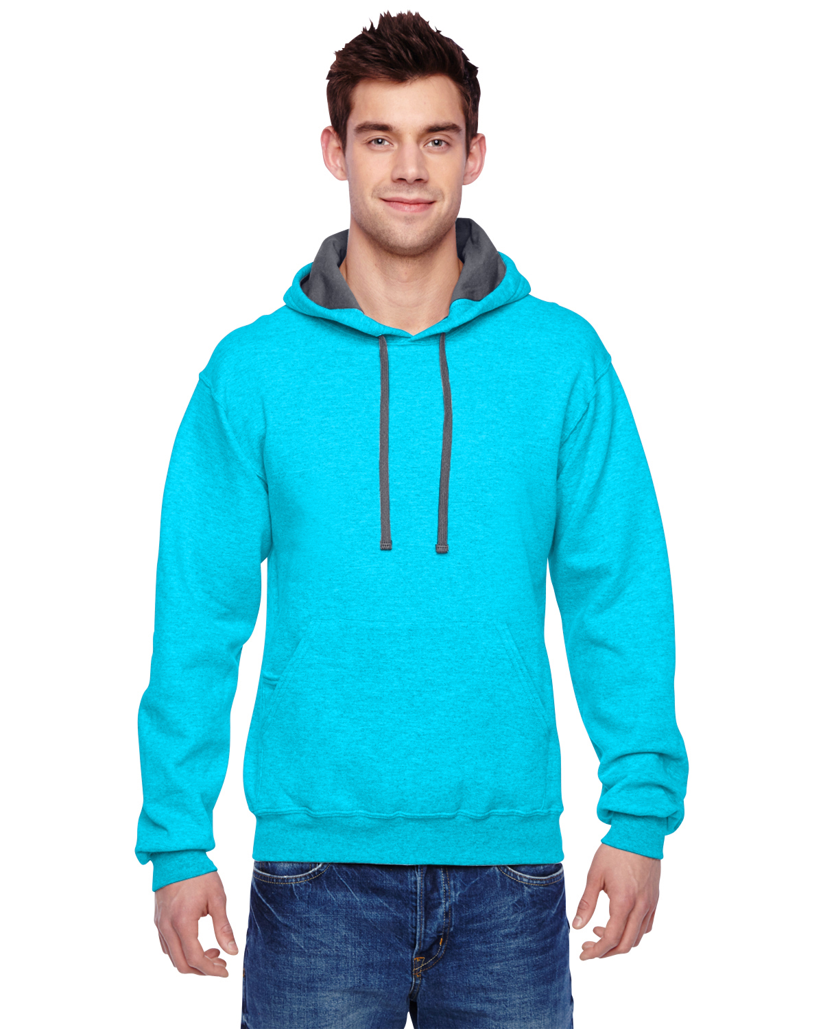 Mens Fruit of the Loom Hoodie Sweatshirts, Custom Embroidered With Your Logo!