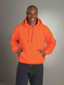 Mens Gildan Hooded Sweatshirts, Embroidered With Your Logo!