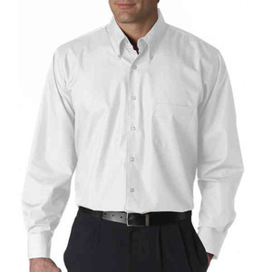 Mens Van Heusen Woven Dress Shirts, Custom Embroidered With Your Logo!