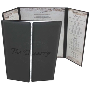 Menu Covers, Personalized With Your Logo!