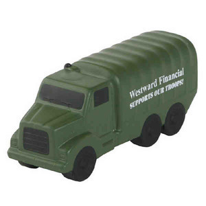 Military Truck Stress Relievers, Personalized With Your Logo!