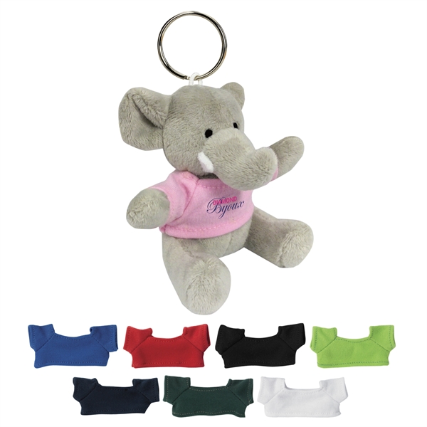 Republican Campaign Elephant Shaped Key Chains, Custom Printed With Your Logo!