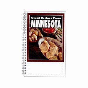 Minnesota State Cookbooks, Custom Decorated With Your Logo!